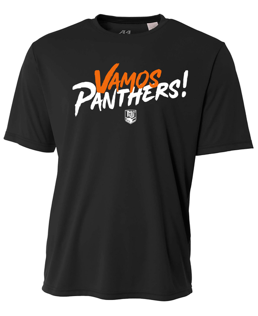 VAMOS PANTHERS! available in Black and White